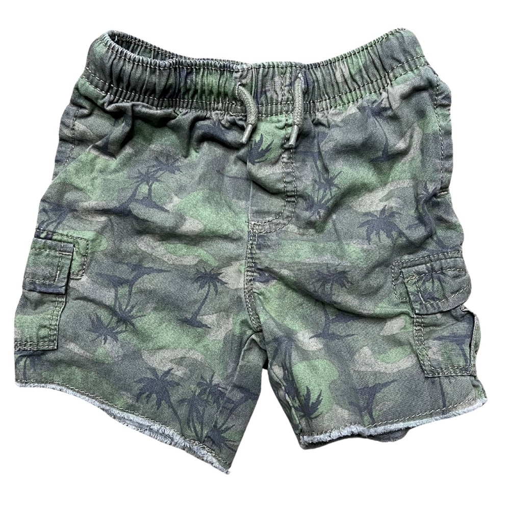 Green Toddler Shorts - 18m
